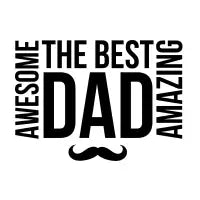 Awesome Dad Black - design