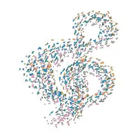 Treble clef - design
