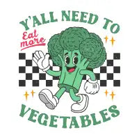 Eat More Veggies - design
