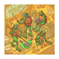 Gang Green Pizza - design