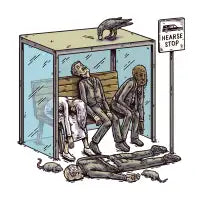 Hearse Stop - design