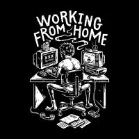 Working From Home - design