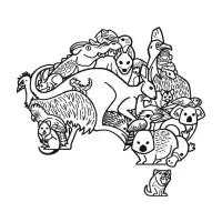 Australiana : outline - design