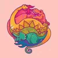 Dino Rainbow - design