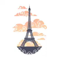 Eiffel Sunset - design