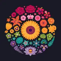 Floral Rainbow - design