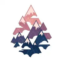 Misty Mountains : Sunset - design