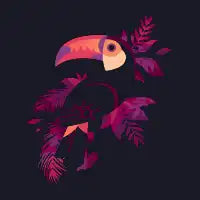 Toucan Silhouette - design