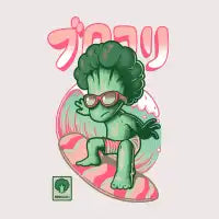 Broccoli Surfer - design