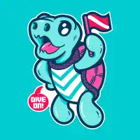 Scuba Turtle - design