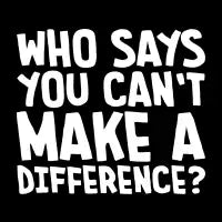 Make a difference - White design (DO GOOD) - design