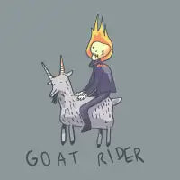 Goat Rider - design