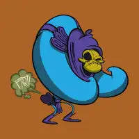 Farting Skeletor - design
