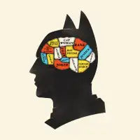 Batman Phrenology T-Shirt - design