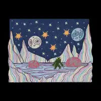 Frogman's Moonlit Pond - design
