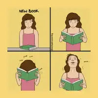 Book Smell (comic) T-Shirt - design