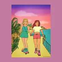 Skater Girls T-Shirt - design
