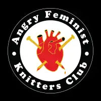 Angry Feminist Knitters Club- Red - design