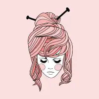 Knitter Girl - design