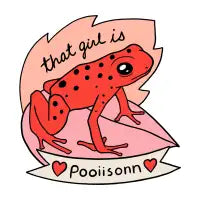That Girl Is Poison (Dart Frog) - design