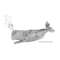 Basic Sperm Star Whale - design
