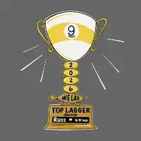 We Lag - Spring Lagger Trophy - design