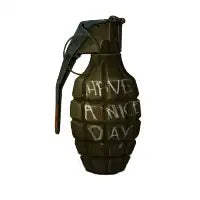 Have a Nice Day Grenade - design