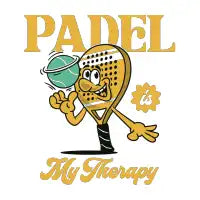 Padel is my therapy T-Shirt - design