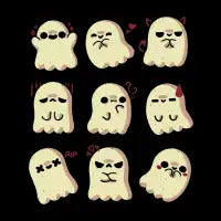 Cute Ghost Emotions - design