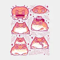 Cute Pacman Frog - design