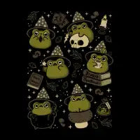 Cute Wizard Frog - design
