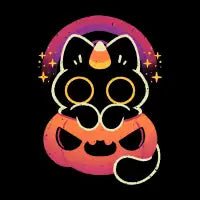 Halloween Caticorn - design