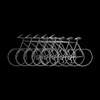 Just bike grayscale - design