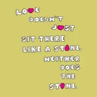 Like a stone - design
