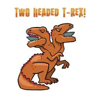 Two Headed T-Rex! - design