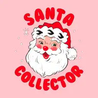 Santa Collector (Pinkcake) T-Shirt - design