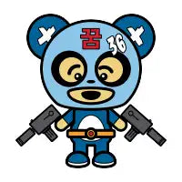 Wasteland Panda - design