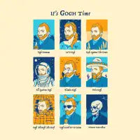 It's Gogh Time - design
