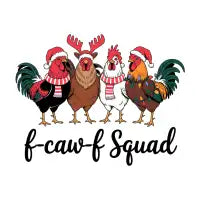 Christmas F-Caw-F Squad - design