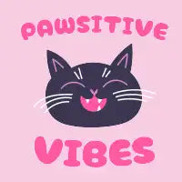 Pawsitive Vibes – Cute Cat Positive Quote - design