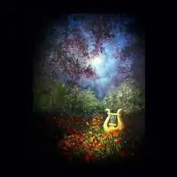 Lyre in Moonlight - design