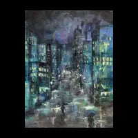 Stormy City T-Shirt - design