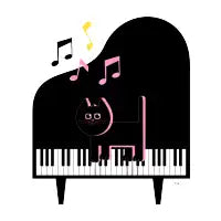 Cat Musician - design