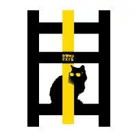 Cool Cat in Abstract Art Zwei - design