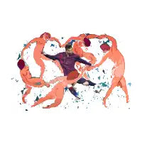 Messi Matisse Magic II T-Shirt - design