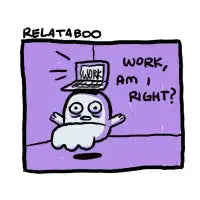 Relataboo : Work, Am I Right? - design