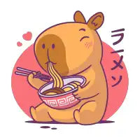 Capybara Ramen Lover - design