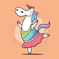 Unicorn Ballerina - design