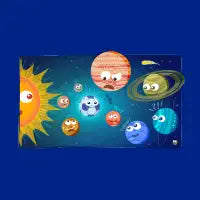 Soccer solar system - design