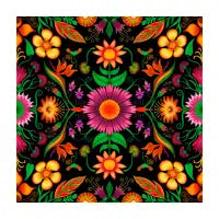 Thousands of wildflowers explode in a mesmerizing pattern of color - design